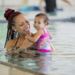 Parent and toddler swim